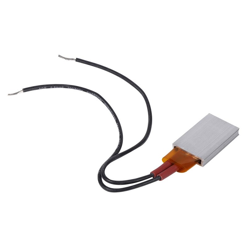 YOSOO PTC Heating Plate, AC/DC 12V PTC Heating Constant Temperature Thermostat Heater Plate Aluminum Shell Ceramic Heating Plate Sheet(80℃ 2—5W) - Image 2
